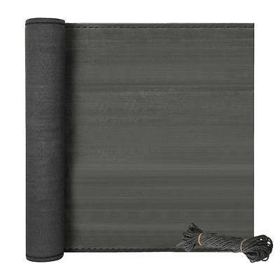 Zaunblende Tennisblende mit Seil HDPE Schattiernetz Sichtschutz Balkon