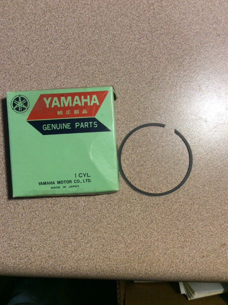 YAMAHA YZ 100 YZ100 PISTON RING SET OEM NOS STANDARD 403-11611-00