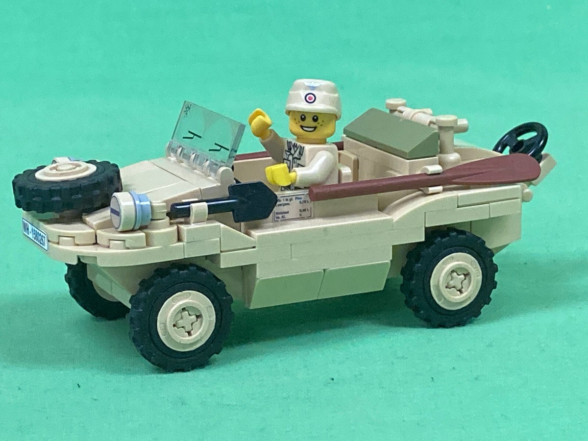 Lego - Schwimmwagen, Kublewagen & KDF Wagen - Digital Instructions