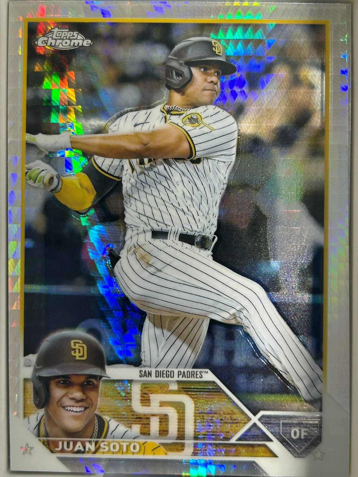 2023 Topps Chrome - Juan Soto #100 Prism Refractor