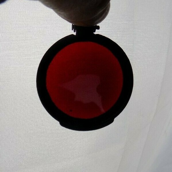 VINTAGE MILITARY RED LENS COVER FOR FLASHLIGHT eBay