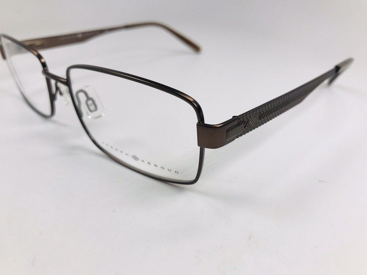 New JOSEPH ABBOUD JA4049 210 Java Brown Eyeglasses 55mm with  display picture 1