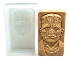 FRANKENSTEIN SILICONE MOLD  for soap making and other crafts HALLOWEEN MONSTER
