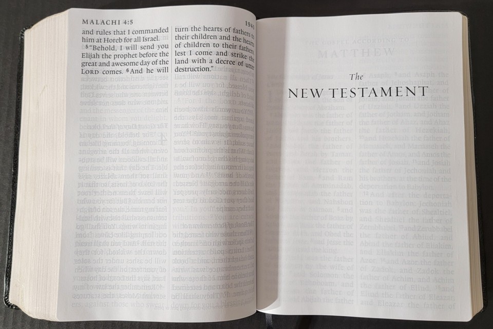 Esv super giant print bible font size 17pt trutone imitation leather