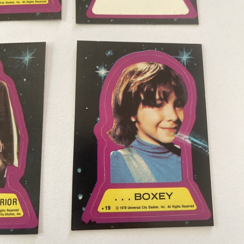 Vintage 1978 Topps Battlestar Galactica Sticker Trading Cards - Picture 6 of 7