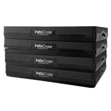 Greenmade Instacrate Collapsible Storage Bins, Assembles in Seconds, 4-Pack Sale