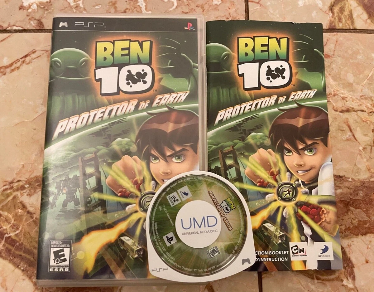 Ben 10 Protector of Earth Sony PlayStation 2 2007 CIB Complete