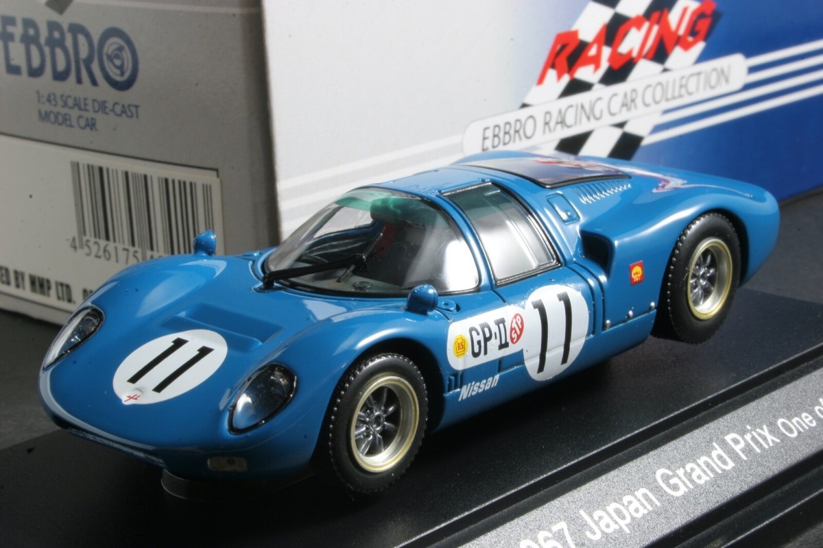 EBBRO 43411 1:43 SCALE NISSAN R380II 1967 JAPAN GRAND PRIX DIE
