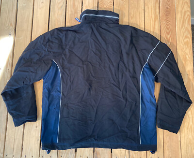 Norton Men's Full zip Up Motorcycle Bikers jacket size XL Black