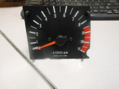 #Hウツ　計8点 NOS Kawasaki Incomplete X1000RPM Tachometer 81-82 KZ1100 25015