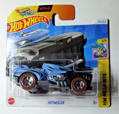 Hot Wheels Let's Race - Hotweiler - Netflix - Blau - HW Mega Bite 2024 - HTC03