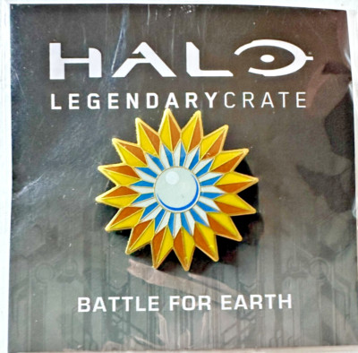 HALO - Battle For Earth Metal Pin - Loot Crate Exclusive. Neu und versiegelt.