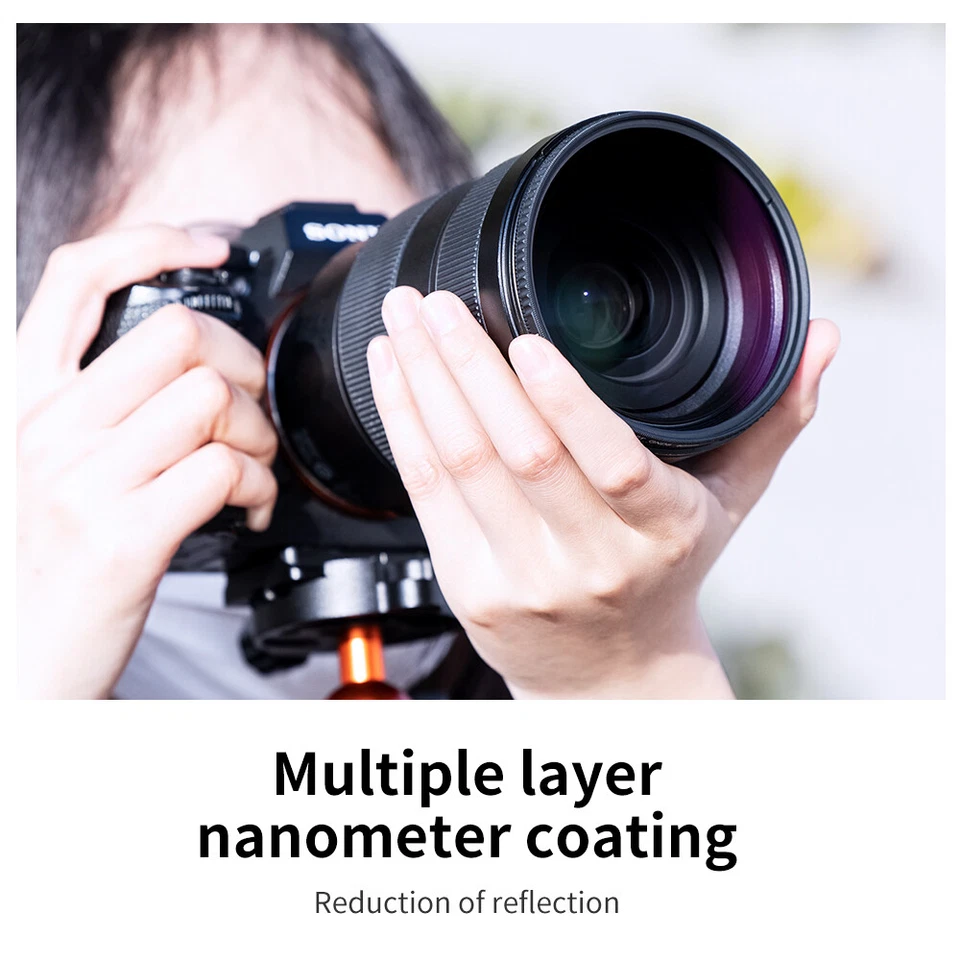 K&F Concept Circular GND8 lens filter 49-82mm Soft Graduated Neutral Density - Image 3 of 4