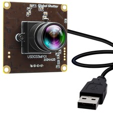 ELP Global Shutter USB Kamera 50fps Weitwinke...