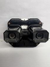 VINTAGE 1940s SAWYER'S BAKELITE VIEW-MASTER BLACK WORKS GREAT