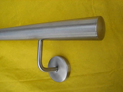 HEINOX EDELSTAHL Edelstahl Handlauf 4500-4950 mm V2A Wand Geländer Treppe Griff Stange Brüstung