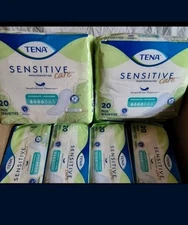 Tena Sensitive Care Pads Moderate Absorbency 20 Count- TWO PACK