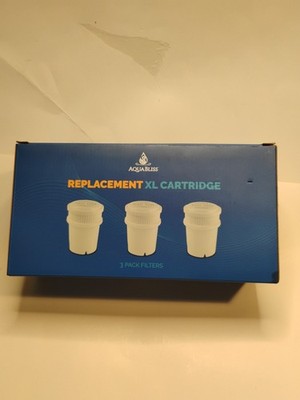 Water Filtration Aqua Bliss Filter Cartridge. 2 new in packaged in box