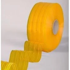Pvc Bulk Roll - Anti Insect Yellow Durarib Clearway 8"X.072"X150ft -10+150f / -2