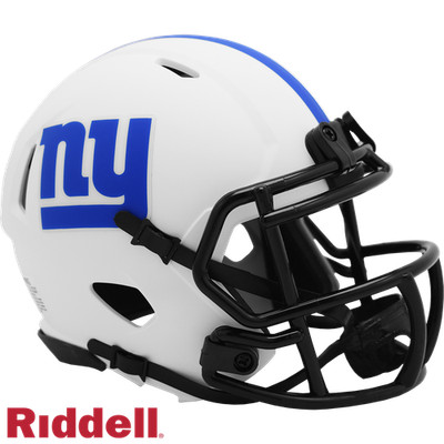 New York Giants NFL Riddell Lunar Eclipse Speed Mini Helm