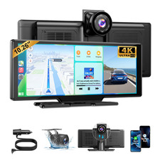 4K 10.26 Touch Dash Camera Cam Dual Car Recor...