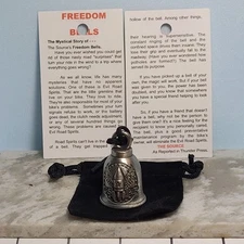 Guardian FREEDOM Bell U.S. AIR FORCE Military Motorcycle Good Luck .75" x 1" NEW