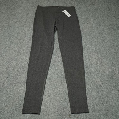 GAP Women's Activewear Pants Medium Gray Rayon Spandex Leggings New