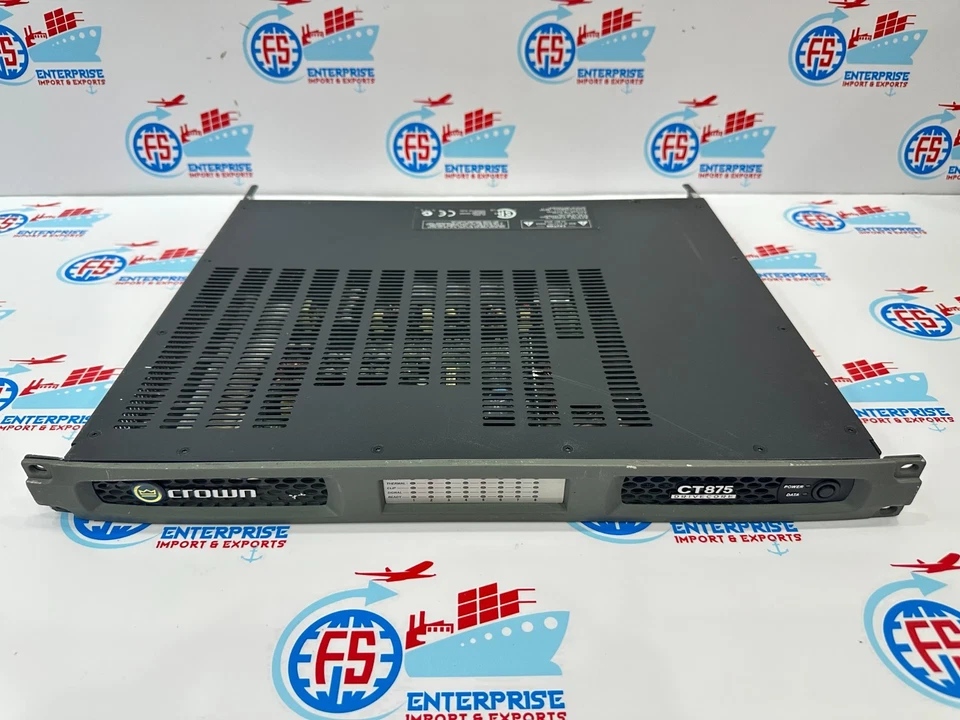 Crown CT875 8-Channel 75W at 4 Ohms Power Amplifier DriveCore Technology - Image 2 of 4