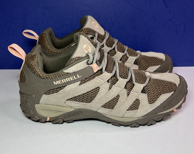 Merrell Aluminum Womens 8.5 Hiking Shoes Trail Mesh Air  display picture 1
