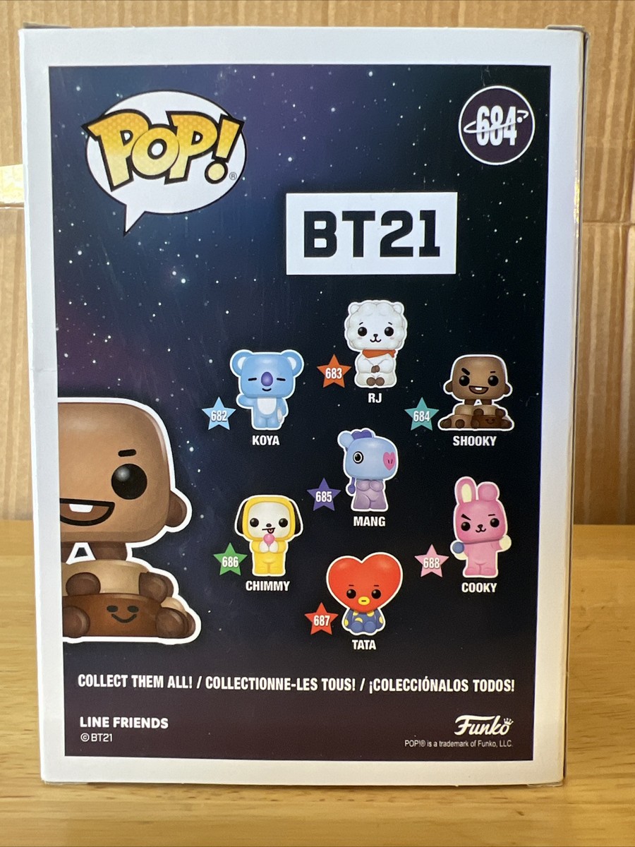 Funko Pop BT21 #684 Shooky Line Friends Used Minor Box Damage | eBay