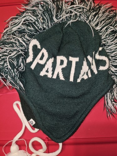 Michigan State Spartan Youth Hat and Gloves - Picture 4 of 7