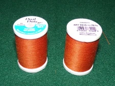 Dual Duty All Purpose Polyester Thread, 250 yards, Burnt Orange (7670)