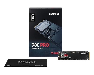 Samsung 980 Pro 2tb NVMe M.2 2280 SSD Solid State Drive VNAND Mz