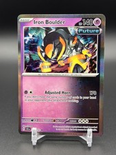 Pokemon SV07: Stellar Crown - Iron Boulder 071/142 Holo Rare