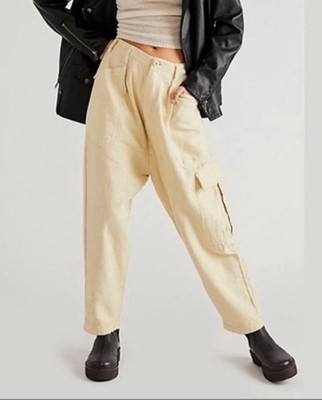 Free People Women s Size XS Bay To Breakers Summer Khaki Harem Pants