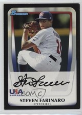 2011 Bowman Draft Prospects Steven Farinaro #BDPP98 1q4i