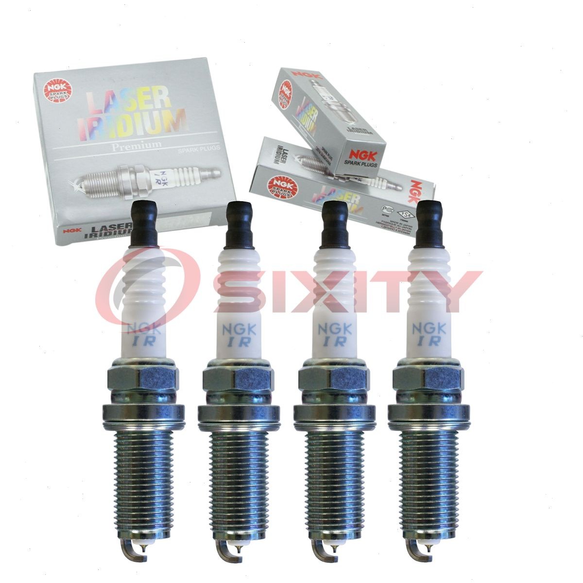 4 pcs NGK Laser Iridium Spark Plugs for 2010-2013 Suzuki SX4 2.0L L4 - hh