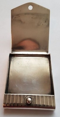 Antique 900 Silver Box – Elegant Case / Cigarette Box