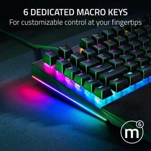 Razer BlackWidow V4 Mechanical Gaming Keyboard with Razer Chroma� RGB (Yellow - Picture 5 of 8