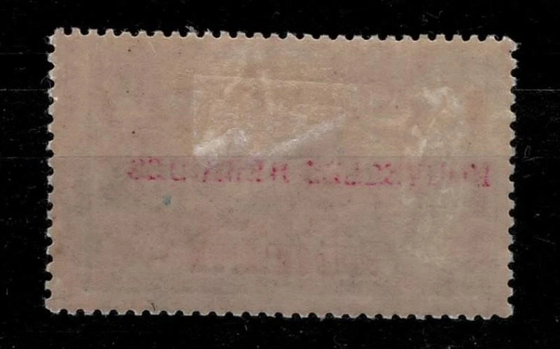 New Hebrides 1910 ☀ 1Fr New Caledonia Postage Stamp Overprinted ☀ MH (*) - Image 2 of 2