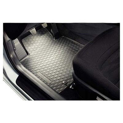Rubber Floor Mats for Suzuki Vitara 2015-2019 | Custom Fit Floor Mats Black