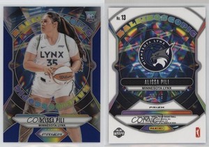 2024 Panini Prizm WNBA Kaleidoscopic Blue Prizm /49 Alissa Pili #13 Rookie RC