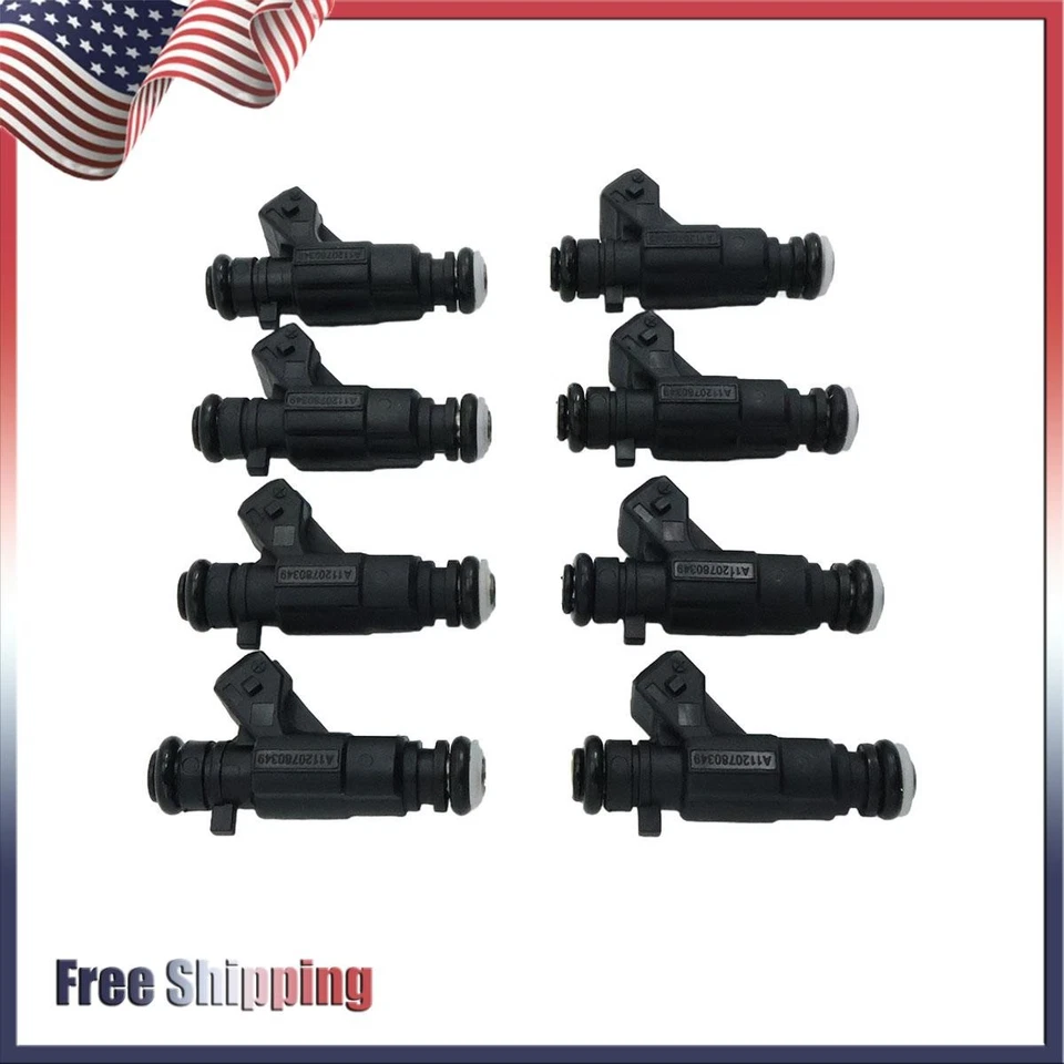 8x For 2006 Mercedes-Benz CLS55 AMG Engine Fuel Injector A1120780349 - Image 3 of 4