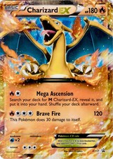 JUMBO Charizard EX (XY Black Star Promos) XY17 Holo Promo Pokemon MP