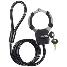 Master Lock 8275EURDPROBLK Kabelschloss Schwa...