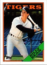 Billy Bean 1988 Topps #267 Rookie Detroit Tigers
