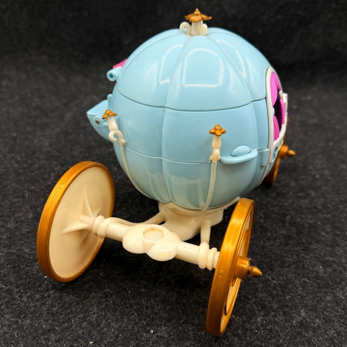 VTG 1999 Polly Pocket Cinderella Carriage With Figures NO KEY | eBay