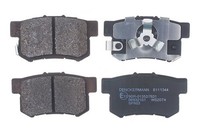 Denckermann Bremsbelagsatz Scheibenbremse B111344 FüR Honda Accord 8 CU FR 5 BE
