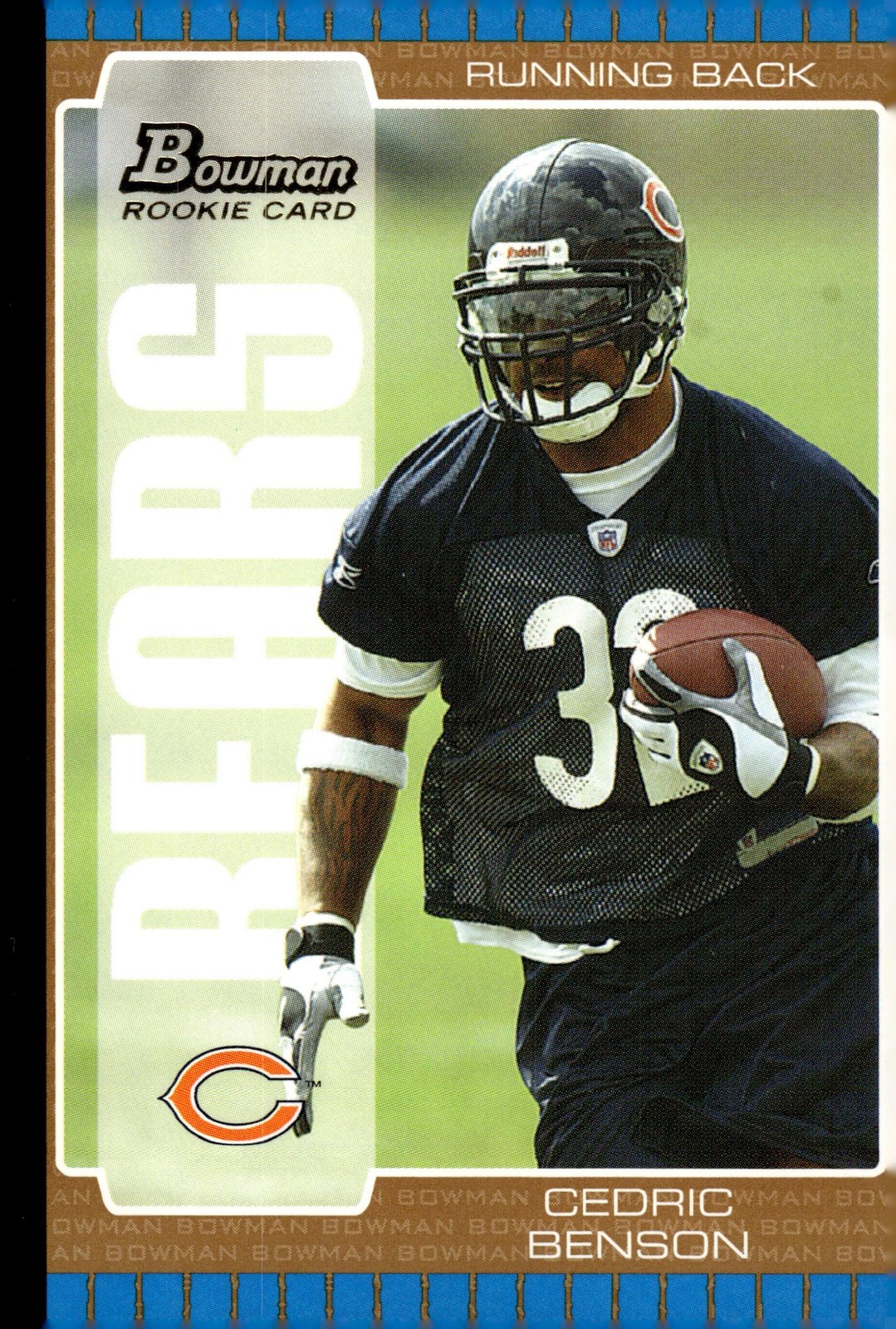 Cedric Benson Bowman #147 Bronze