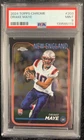 DRAKE MAYE 2024 TOPPS CHROME #203 ROOKIE PSA MINT 9 NEW ENGLAND PATRIOTS